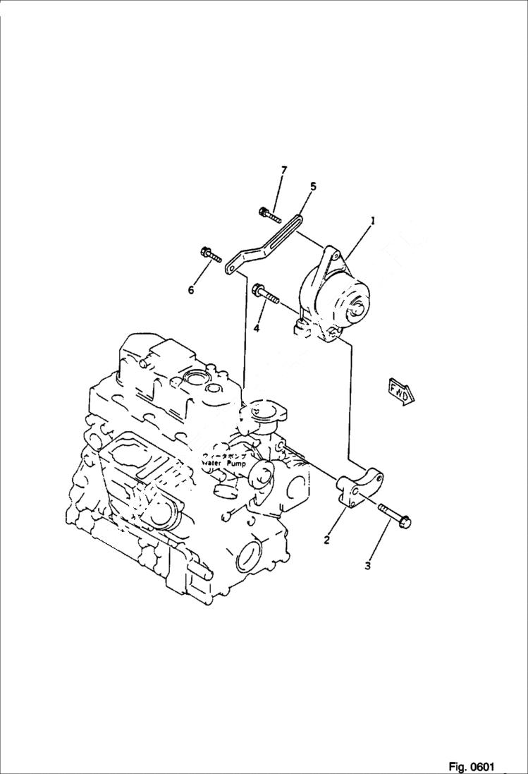 Схема запчастей Bobcat 56 - ALTERNATOR AND MOUNTING ELECTRICAL SYSTEM