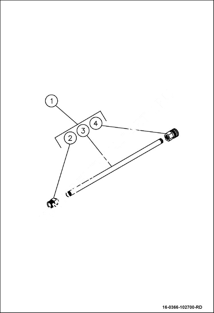 Схема запчастей Bobcat PRESSURE WASHER - LANCE ASSEMBLY EQUIPMENT