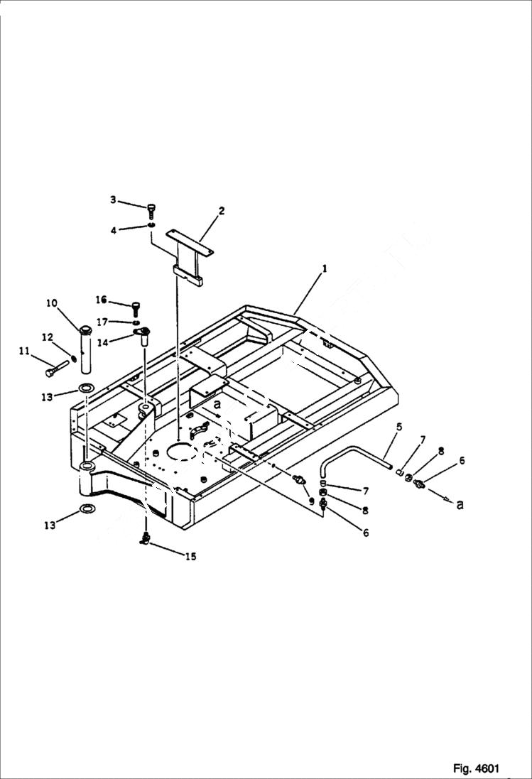 Схема запчастей Bobcat 56 - REVOLVING FRAME CONTROL SYSTEM AND REVOLVING FRAME