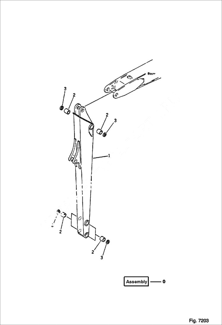 Схема запчастей Bobcat 56 - LONG ARM WORK EQUIPMENT