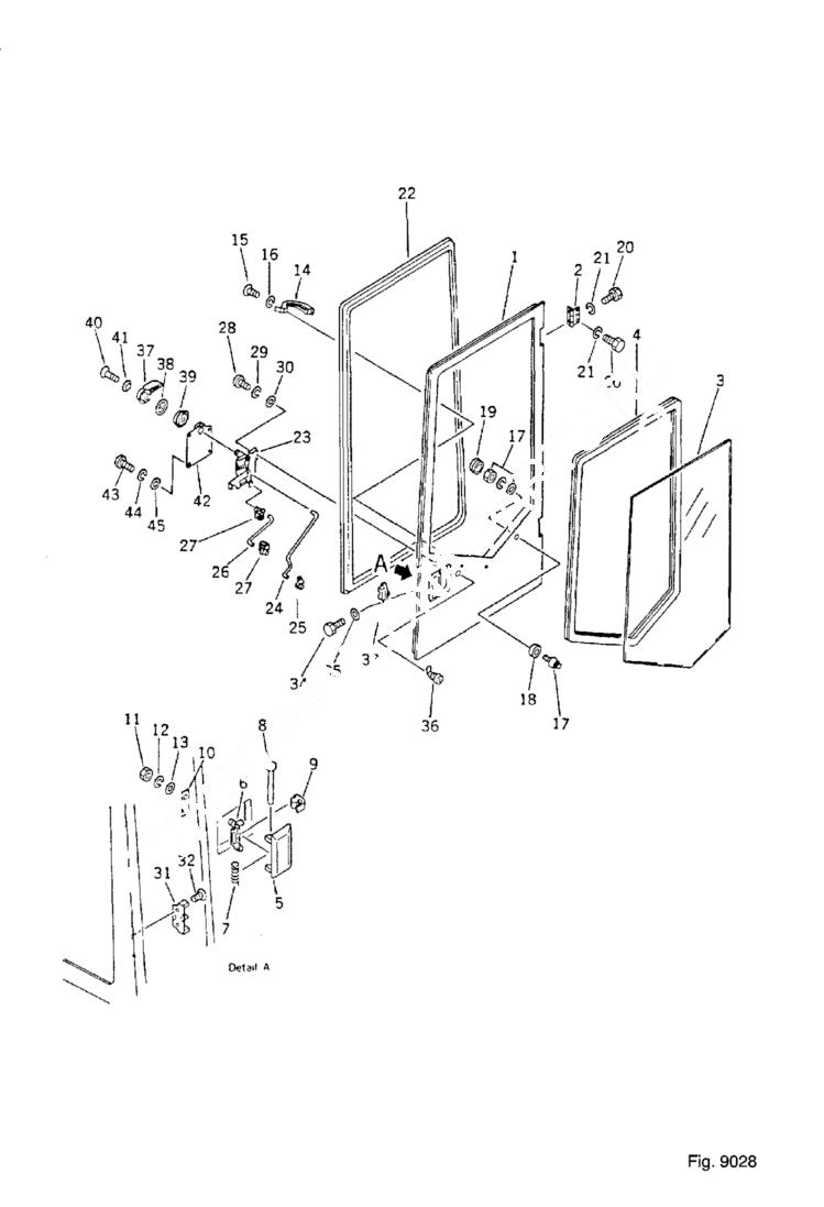 Схема запчастей Bobcat 76 - OPERATORS CAB (4/4) USA SPEC. OPTIONAL PARTS, MARK PLATE