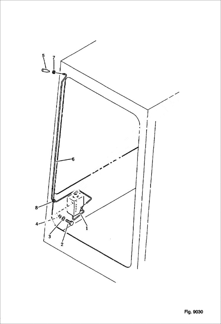 Схема запчастей Bobcat 76 - WINDOW WASHER USE SPEC. OPTIONAL PARTS, MARK PLATE