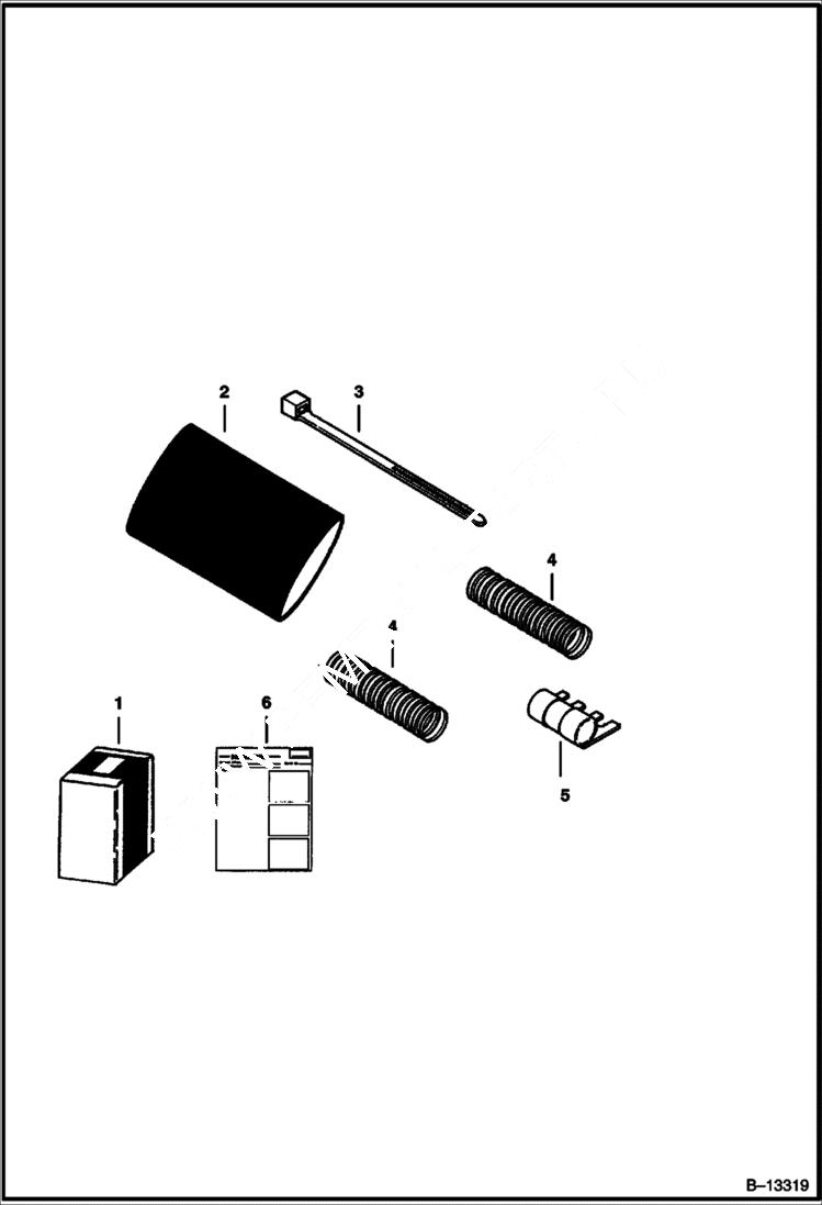 Схема запчастей Bobcat Articulated Loaders - MASTER FUSE KIT ACCESSORIES & OPTIONS