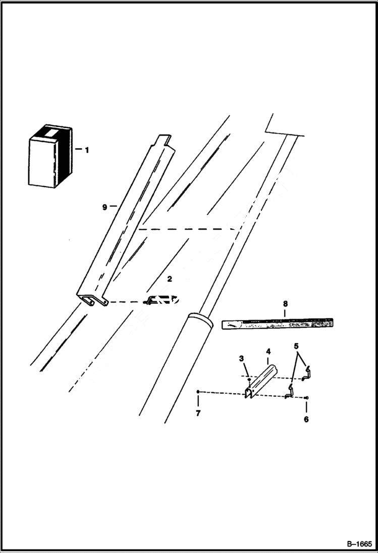Схема запчастей Bobcat 300s - LIFT ARM STOP ACCESSORIES & OPTIONS