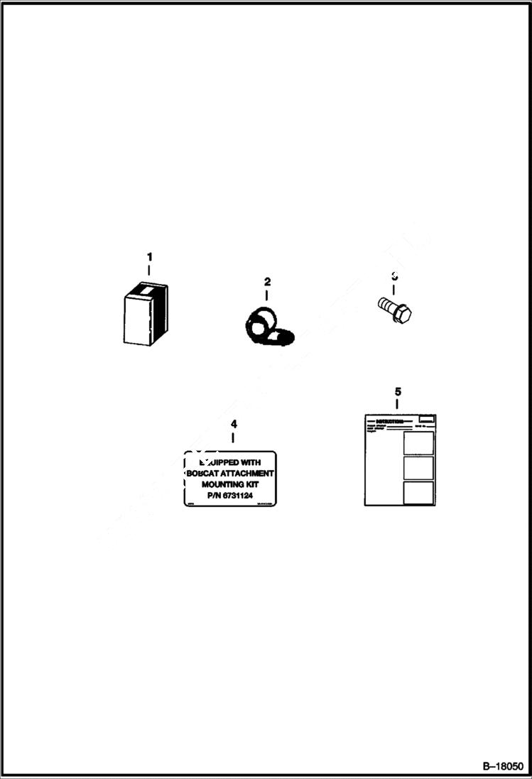 Схема запчастей Bobcat SWEEPER - SWEEPER (Attachments Plus Kit) (Case 85XT Loader / Bobcat Sweeper) Loader