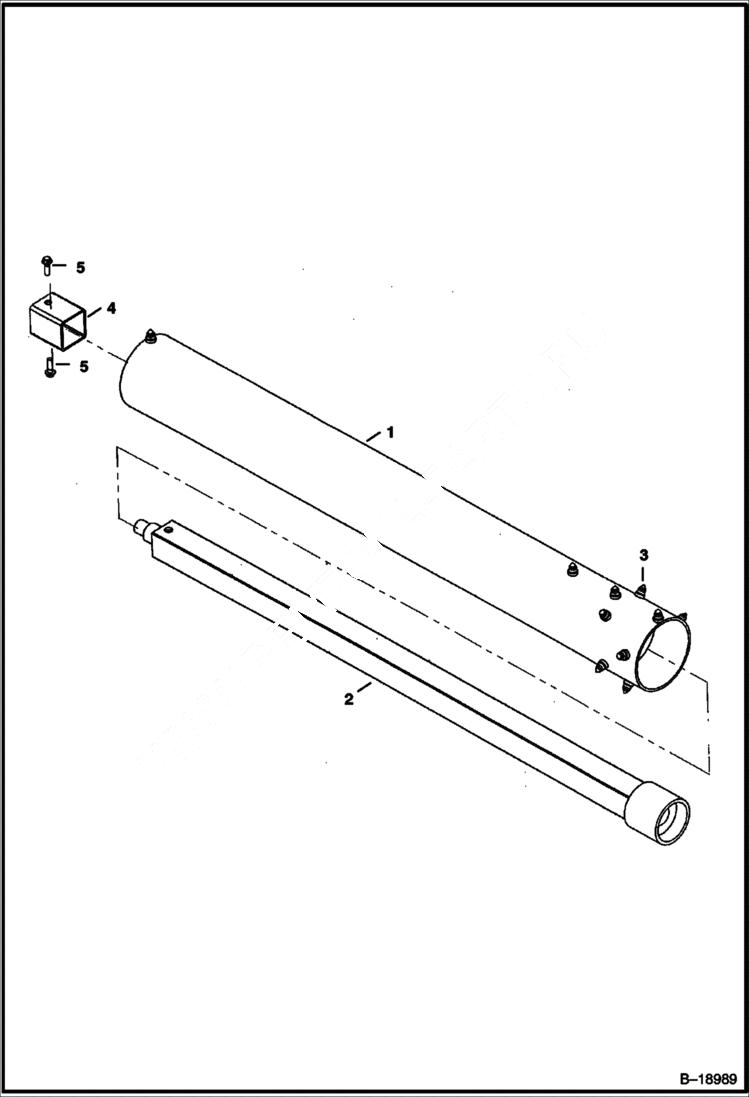 Схема запчастей Bobcat SOIL CONDITIONER - ROLLER ASSY (72 2320) (72 651300101 - 01555) (84 6514) Loader
