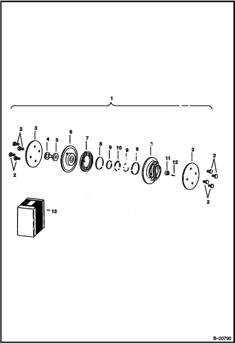 Схема запчастей Bobcat Articulated Loaders - HOSE REEL ACCESSORIES & OPTIONS