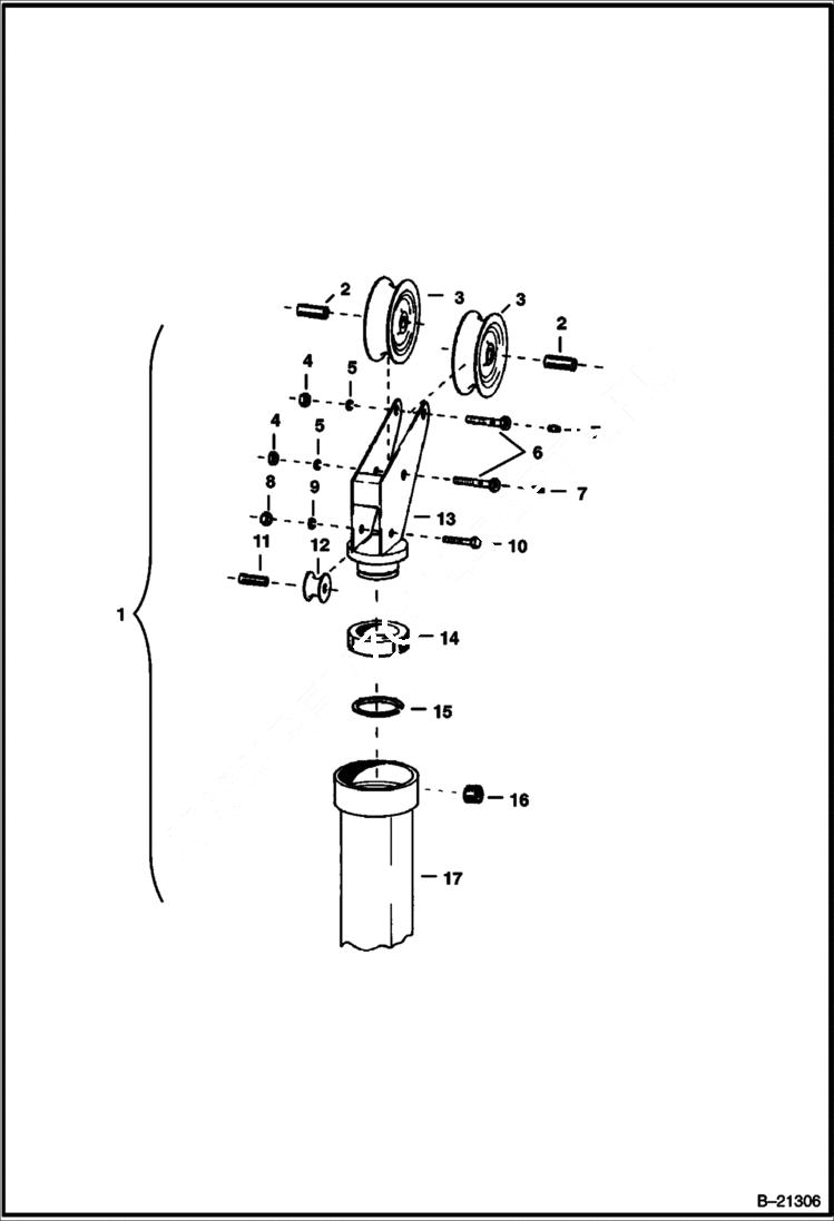 Схема запчастей Bobcat 600s - ELECTRIC CORD SWIVEL Old Style ELECTRICAL SYSTEM