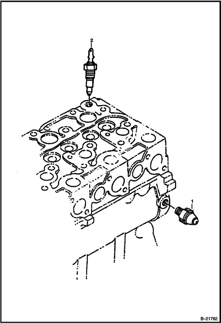 Схема запчастей Bobcat BL470 - OIL SWITCH POWER UNIT