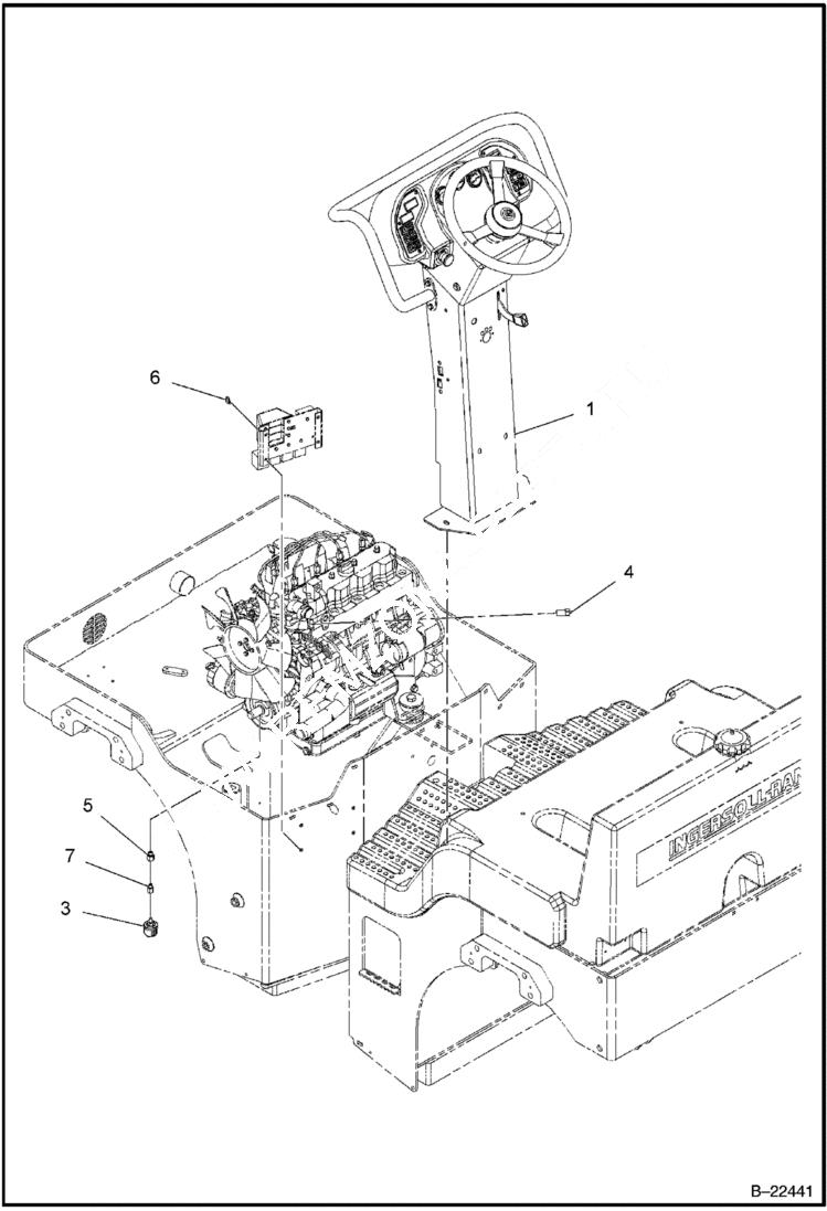 Схема запчастей Bobcat BCA24 - GAUGES (Optional) ELECTRICAL SYSTEM