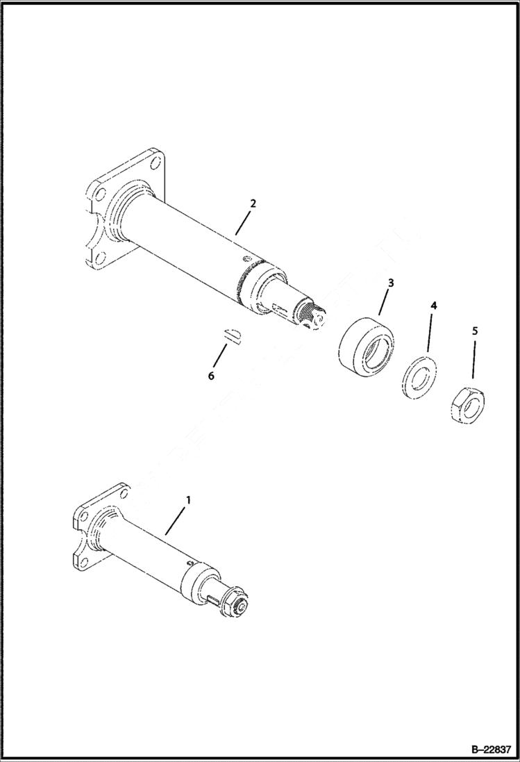 Схема запчастей Bobcat BL275 - HYDRAULIC CIRCUITRY Frame (Steering Column) HYDRAULIC SYSTEM