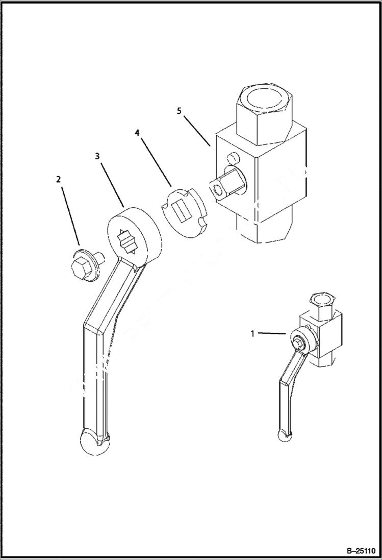 Схема запчастей Bobcat BL370 - HYDRAULIC CIRCUITRY (Valve) HYDRAULIC SYSTEM