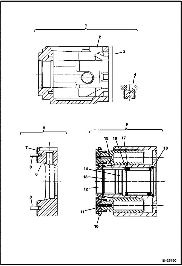 Схема запчастей Bobcat FLAIL CUTTER - FLAIL CUTTER (Motor) (Seppi) (FC155) (FC175) (FC200) Loader