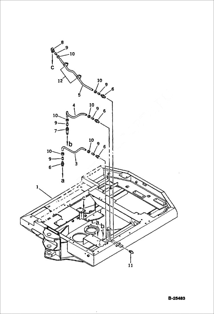 Схема запчастей Bobcat 76 - REVOLVING FRAME REVOLVING FRAME AND CAB