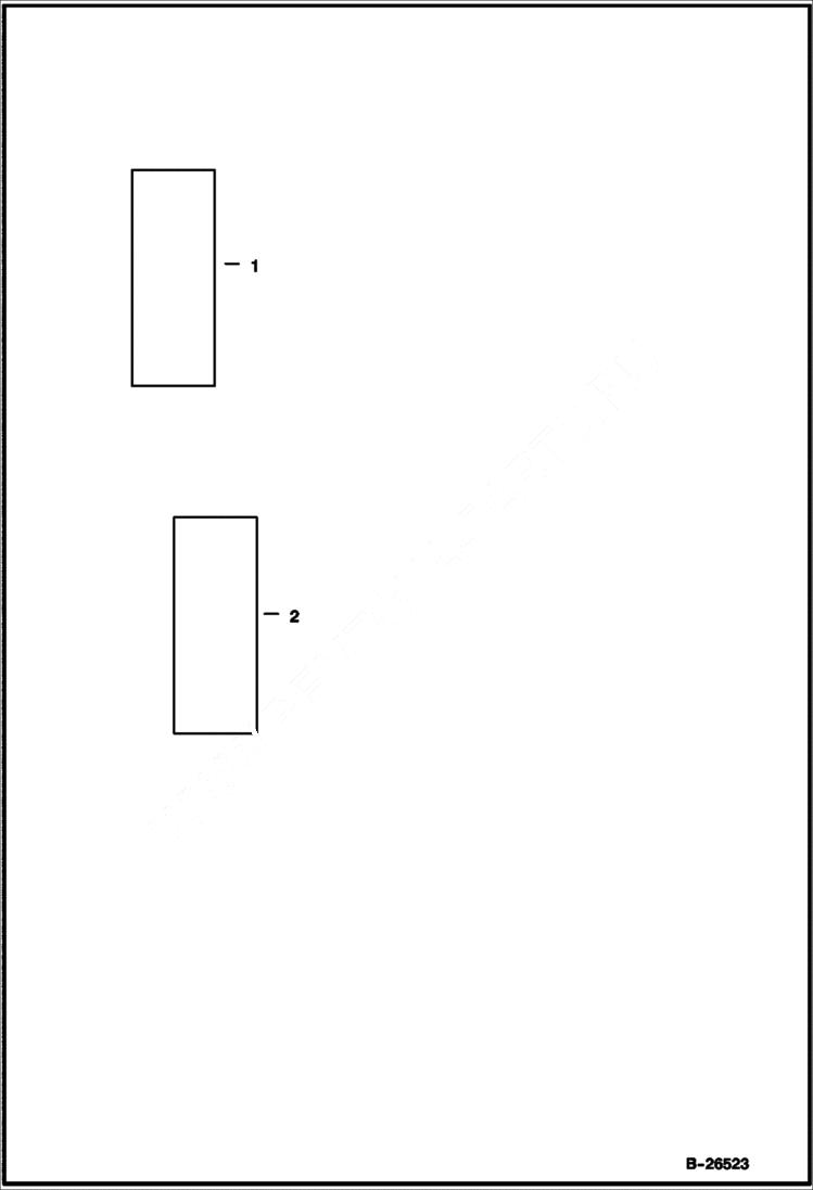 Схема запчастей Bobcat 2300 - WIRING - CONTROL PANEL ELECTRICAL SYSTEM