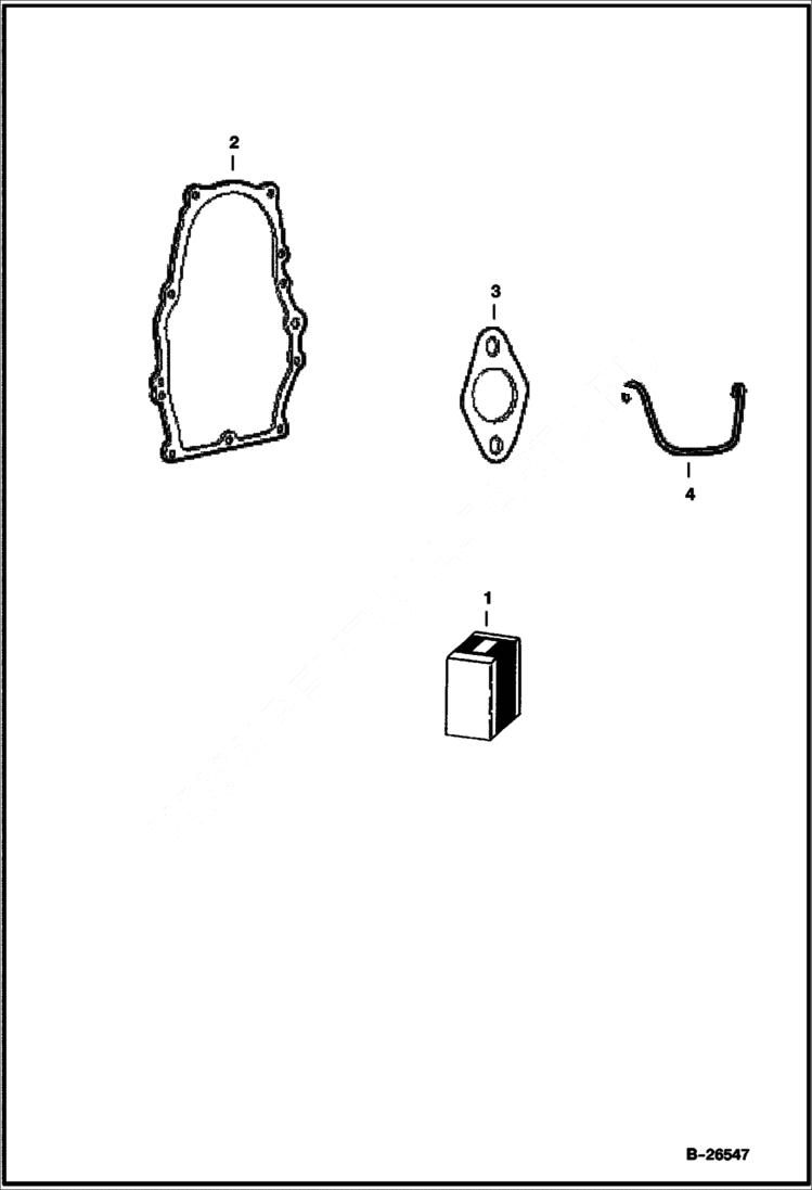 Схема запчастей Bobcat 2200 - COMPRESSION SPRING RELEASE KIT ACCESSORIES & OPTIONS