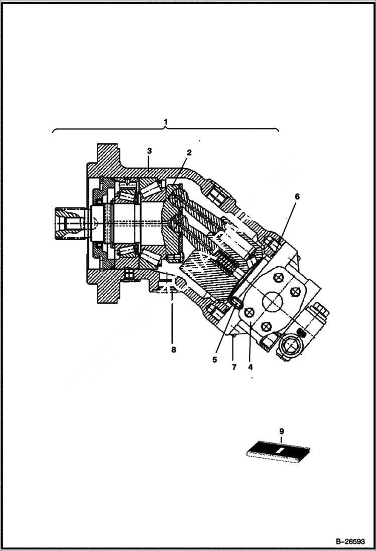Схема запчастей Bobcat FORESTRY CUTTER - FORESTRY CUTTER (Motor) (FRC50 ADTN) (FRC50 ANR6) (FRC60 A6ZB) (FRC60 ANR5) Loader