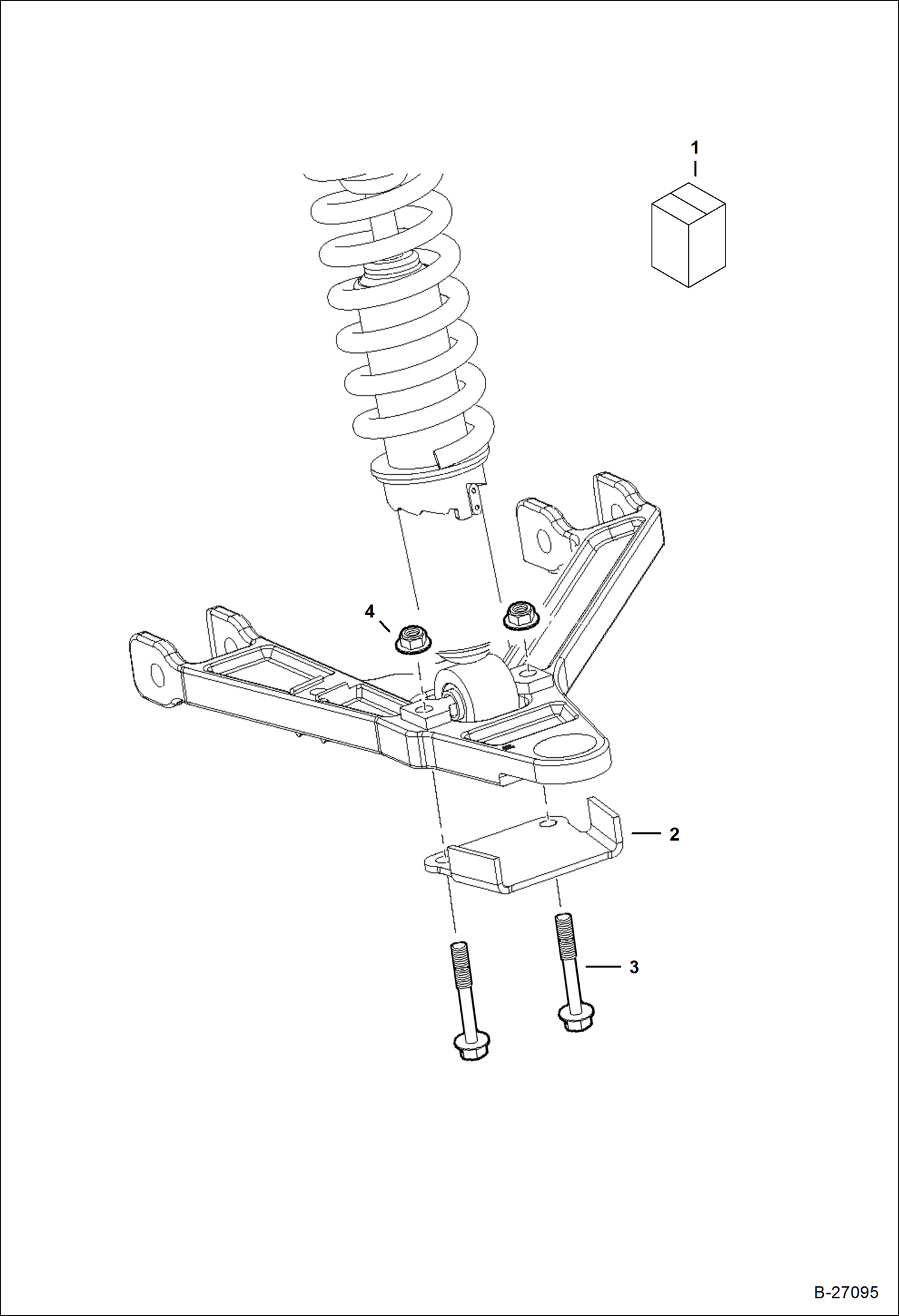 Схема запчастей Bobcat 2200 - STEERING STOP KIT ACCESSORIES & OPTIONS