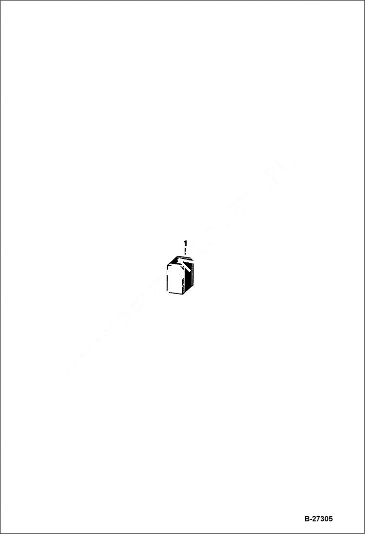 Схема запчастей Bobcat 2200 - CAB ENCLOSURE (Cab Enclosure Kit) (Special Applications Kit) ACCESSORIES & OPTIONS