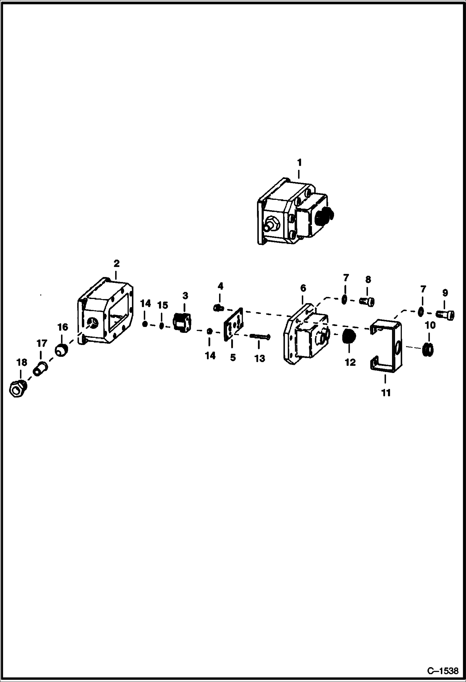 Схема запчастей Bobcat 600s - START-STOP SWITCH B.O.M. Electric ELECTRICAL SYSTEM