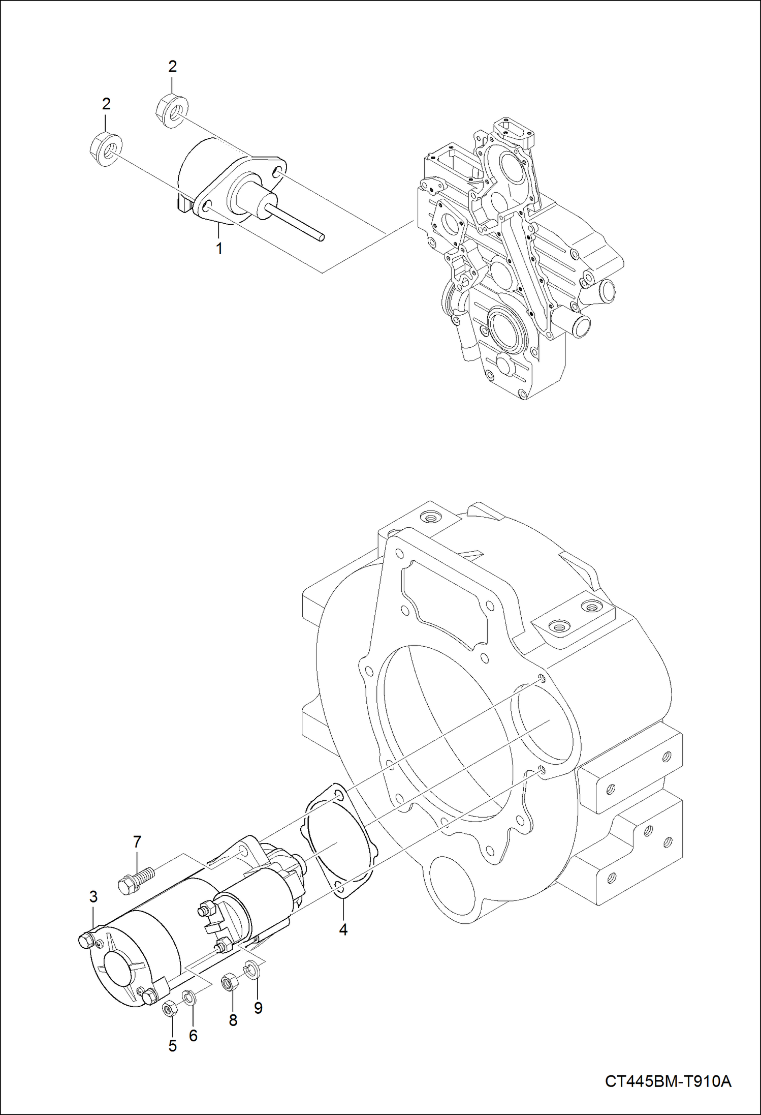 Схема запчастей Bobcat CT335 - STARTER ACCESSORIES & OPTIONS