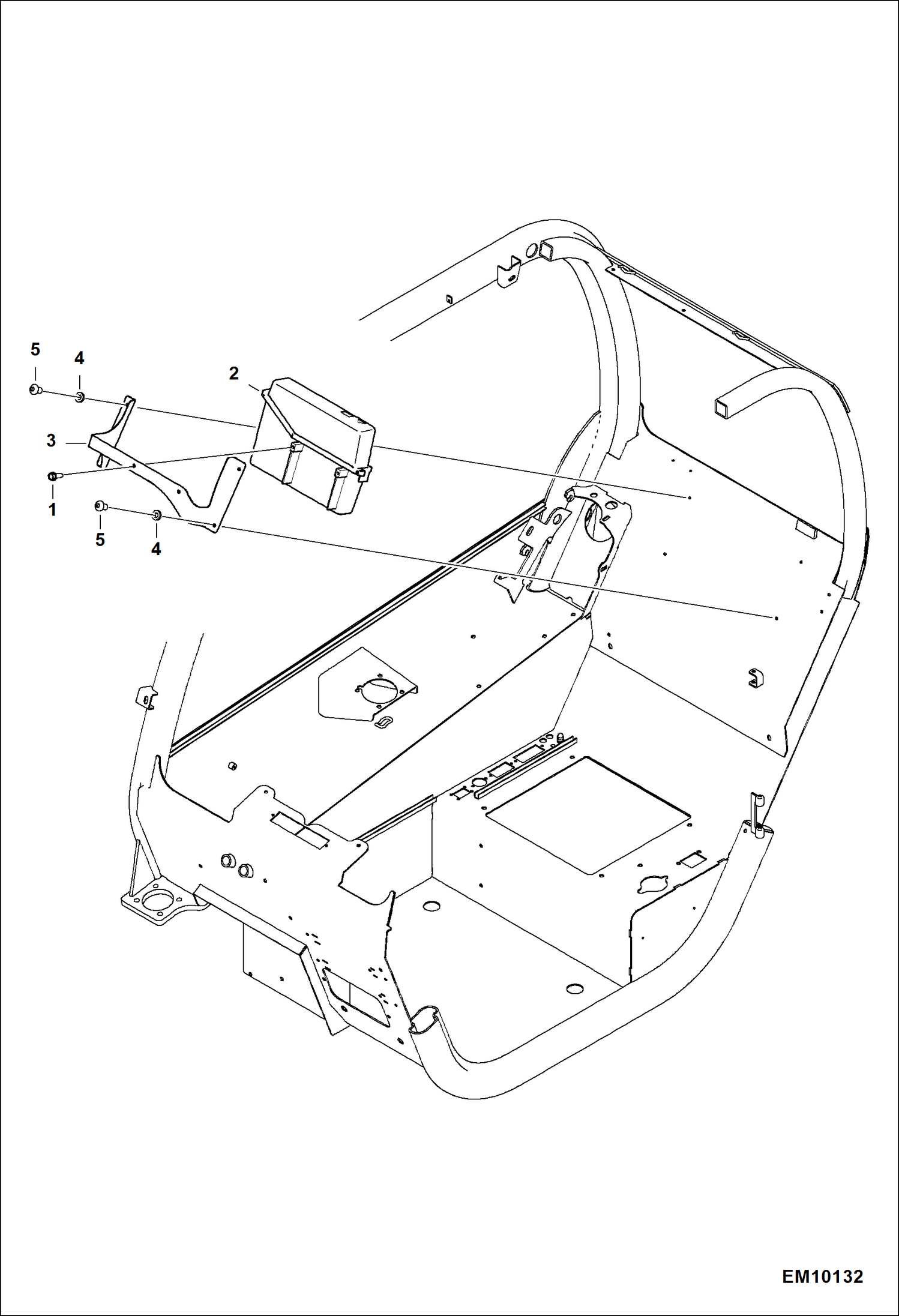Схема запчастей Bobcat T40140 - CONTAINER (Manuals) ACCESSORIES & OPTIONS