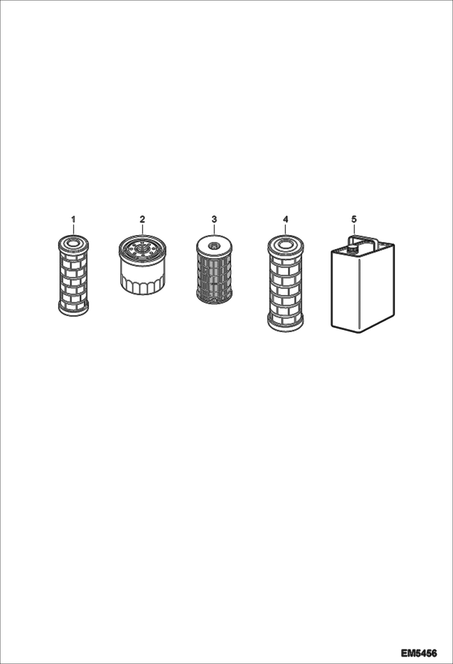 Схема запчастей Bobcat T40170 - SCHEDULED MAINTENANCE ITEMS (Every 500 Hours) MAINTENANCE ITEMS