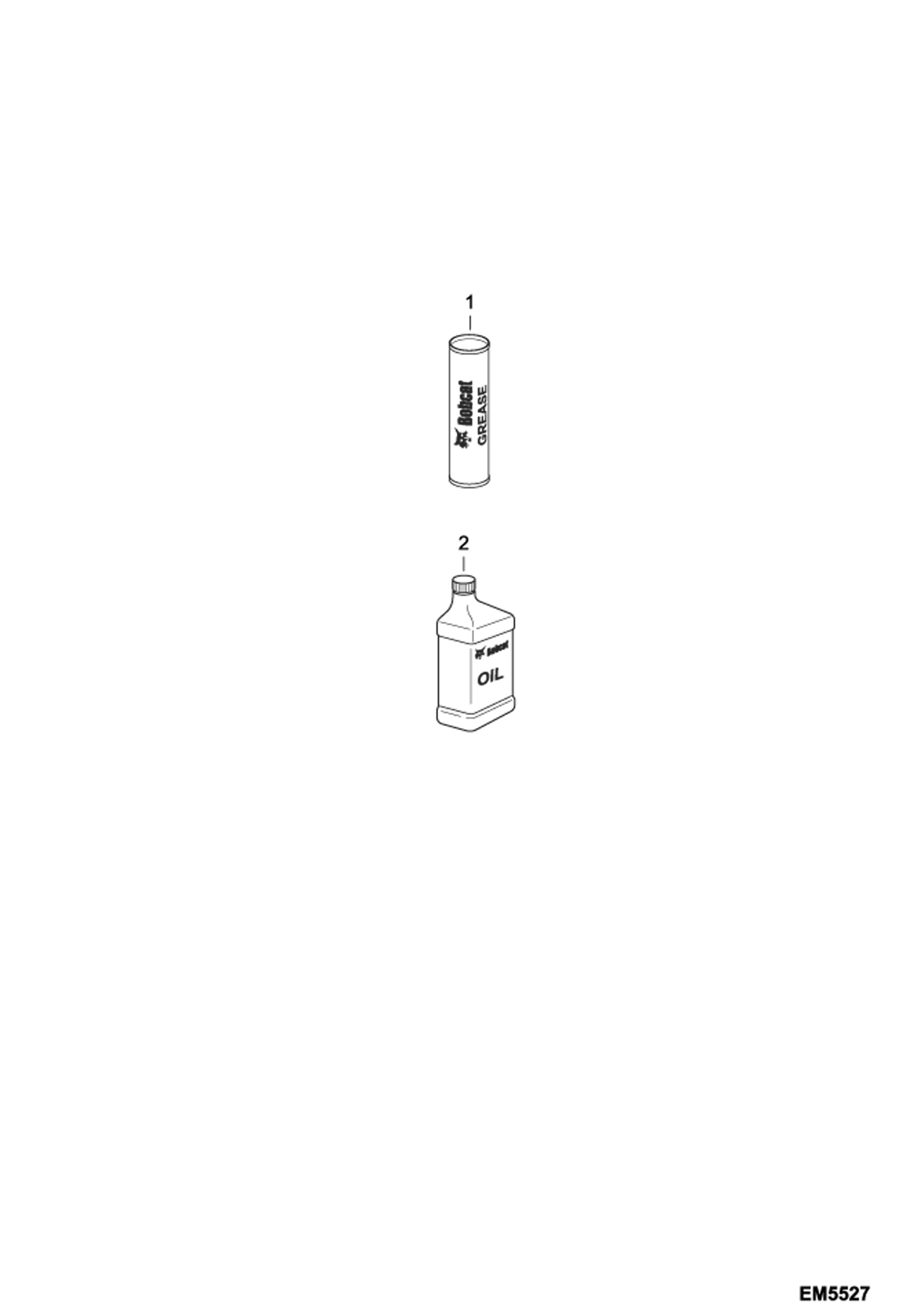 Схема запчастей Bobcat E80 - SCHEDULED MAINTENANCE ITEMS (Every 1000 Hours Or Every 12 Months US) MAINTENANCE ITEMS