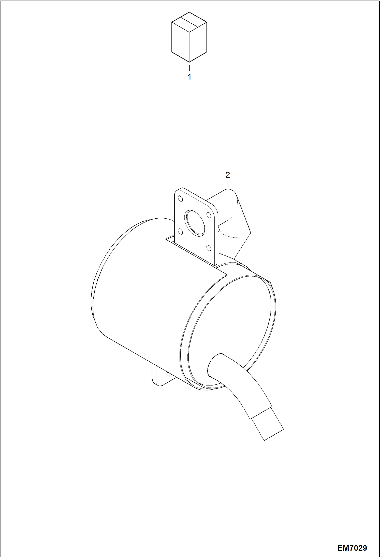 Схема запчастей Bobcat 418 - EXHAUST PURIFIER KIT ACCESSORIES & OPTIONS