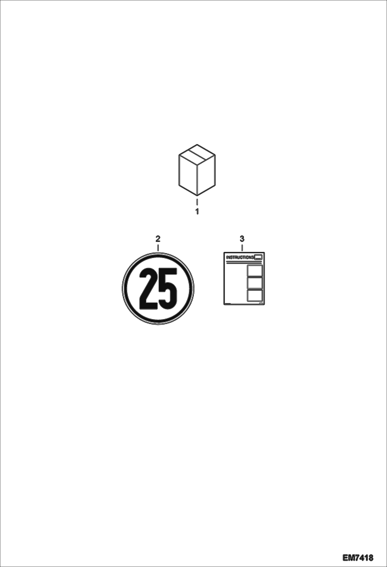 Схема запчастей Bobcat E55W - SPEED KIT (France) ACCESSORIES & OPTIONS