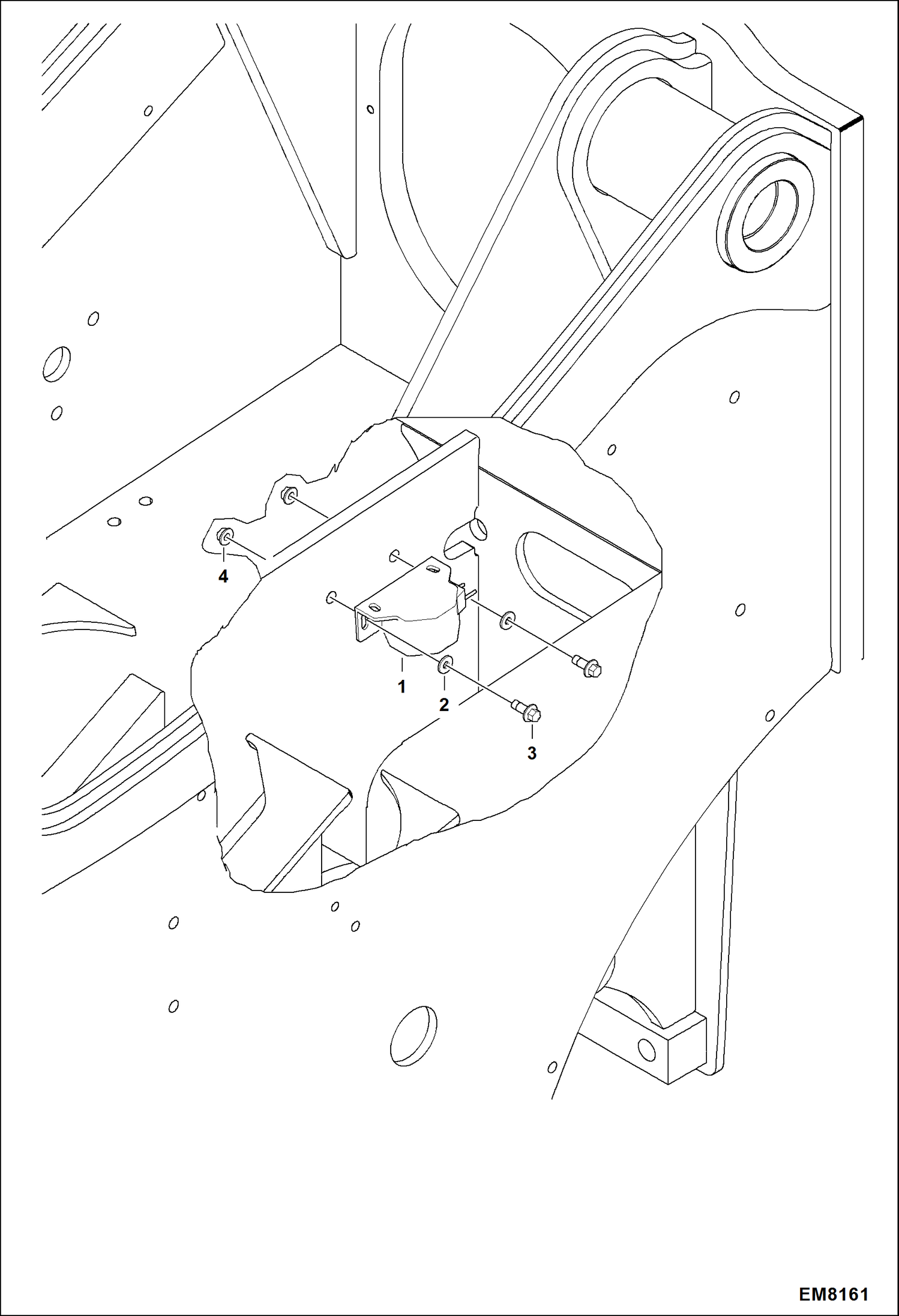 Схема запчастей Bobcat TL360 - BACK-UP ALARM ACCESSORIES & OPTIONS