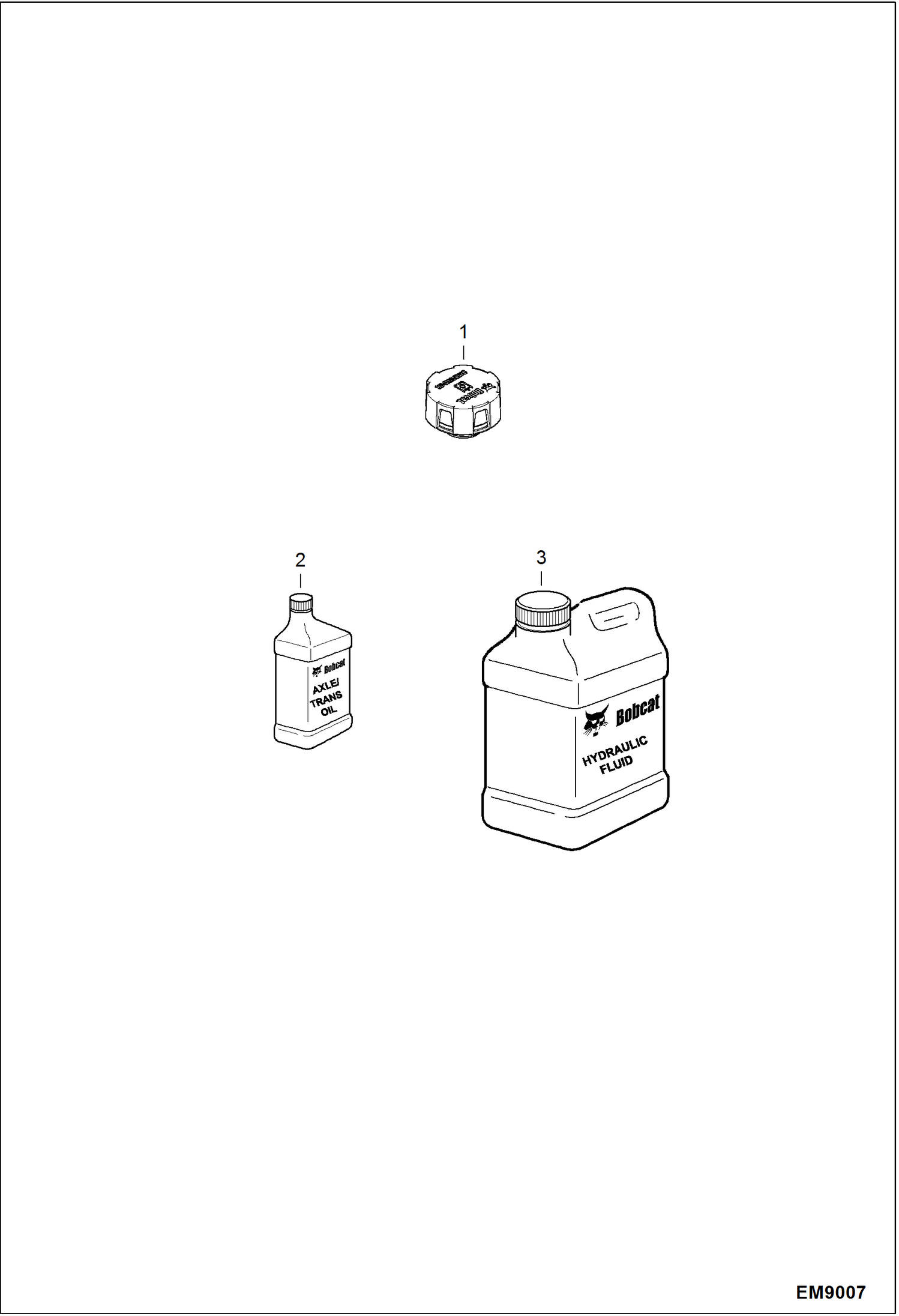 Схема запчастей Bobcat TL360 - SCHEDULED MAINTENANCE ITEMS (Every 1000 Hours Or Every 12 Months) MAINTENANCE ITEMS