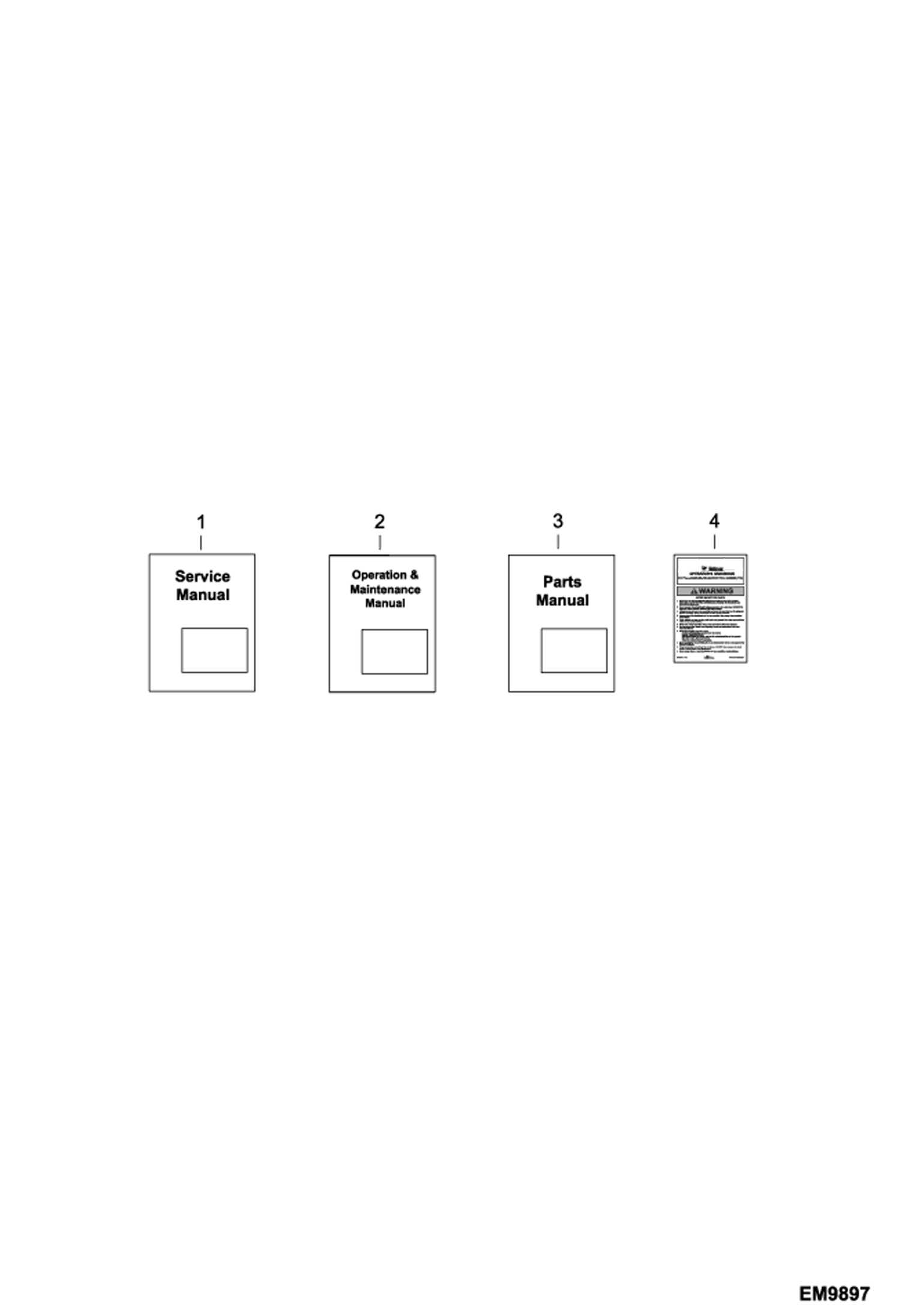 Схема запчастей Bobcat E85 - MAINTENANCE ITEMS (Literature) MAINTENANCE ITEMS