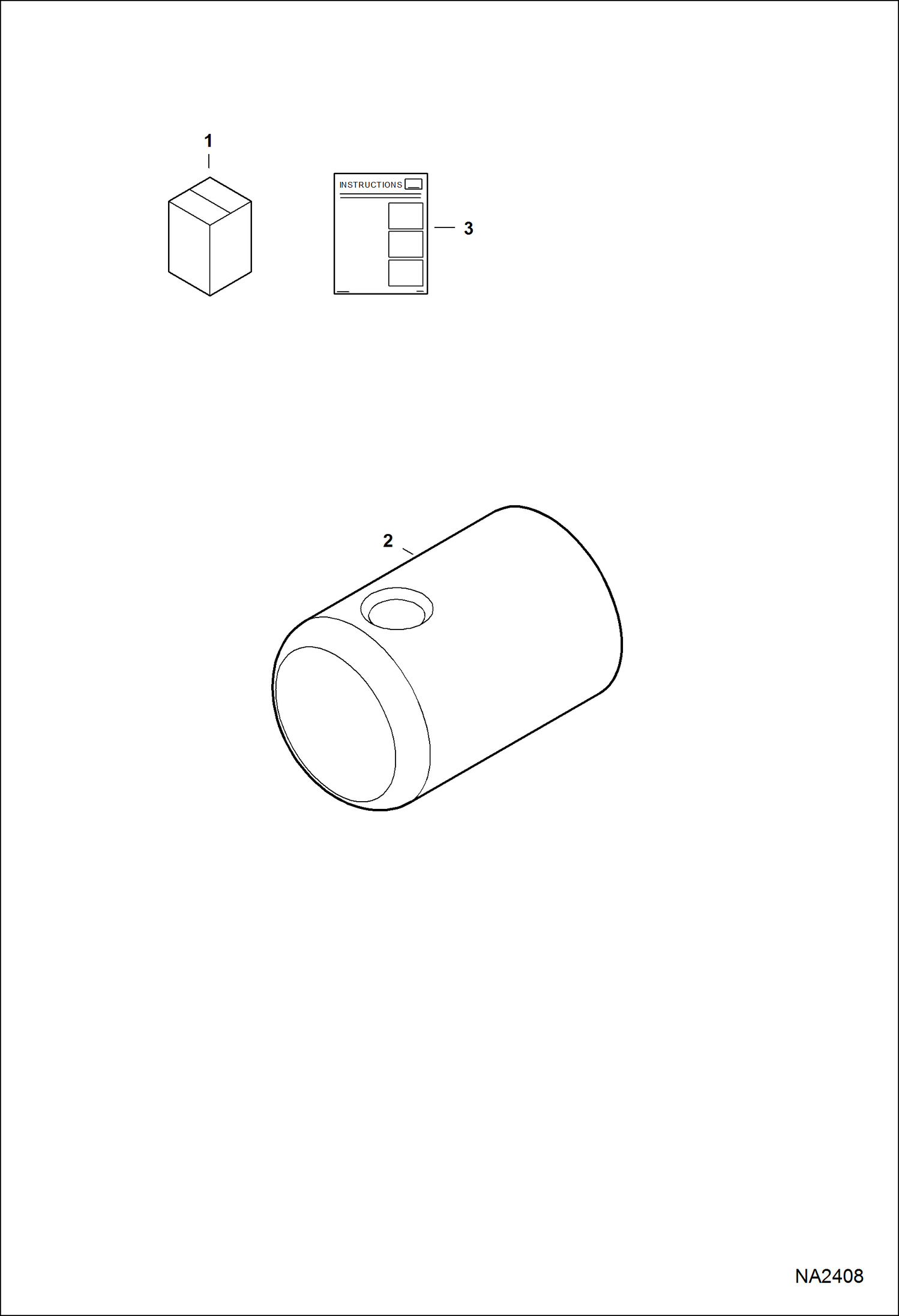 Схема запчастей Bobcat 5600 - HOSE GUIDE POST KIT ACCESSORIES & OPTIONS