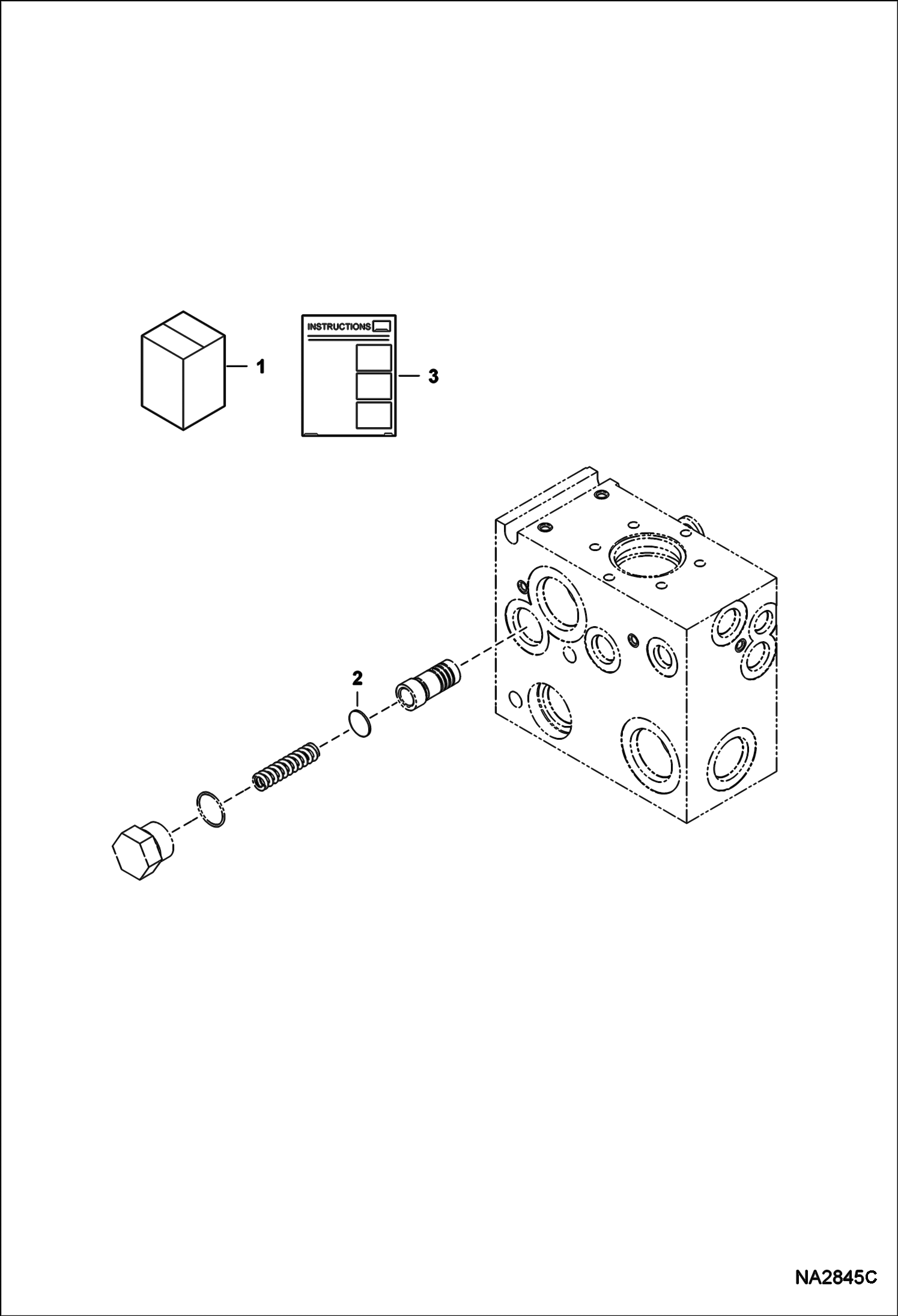 Схема запчастей Bobcat FLAIL CUTTER - FLAIL CUTTER (Shim Kit) (FC155 A01P) Loader