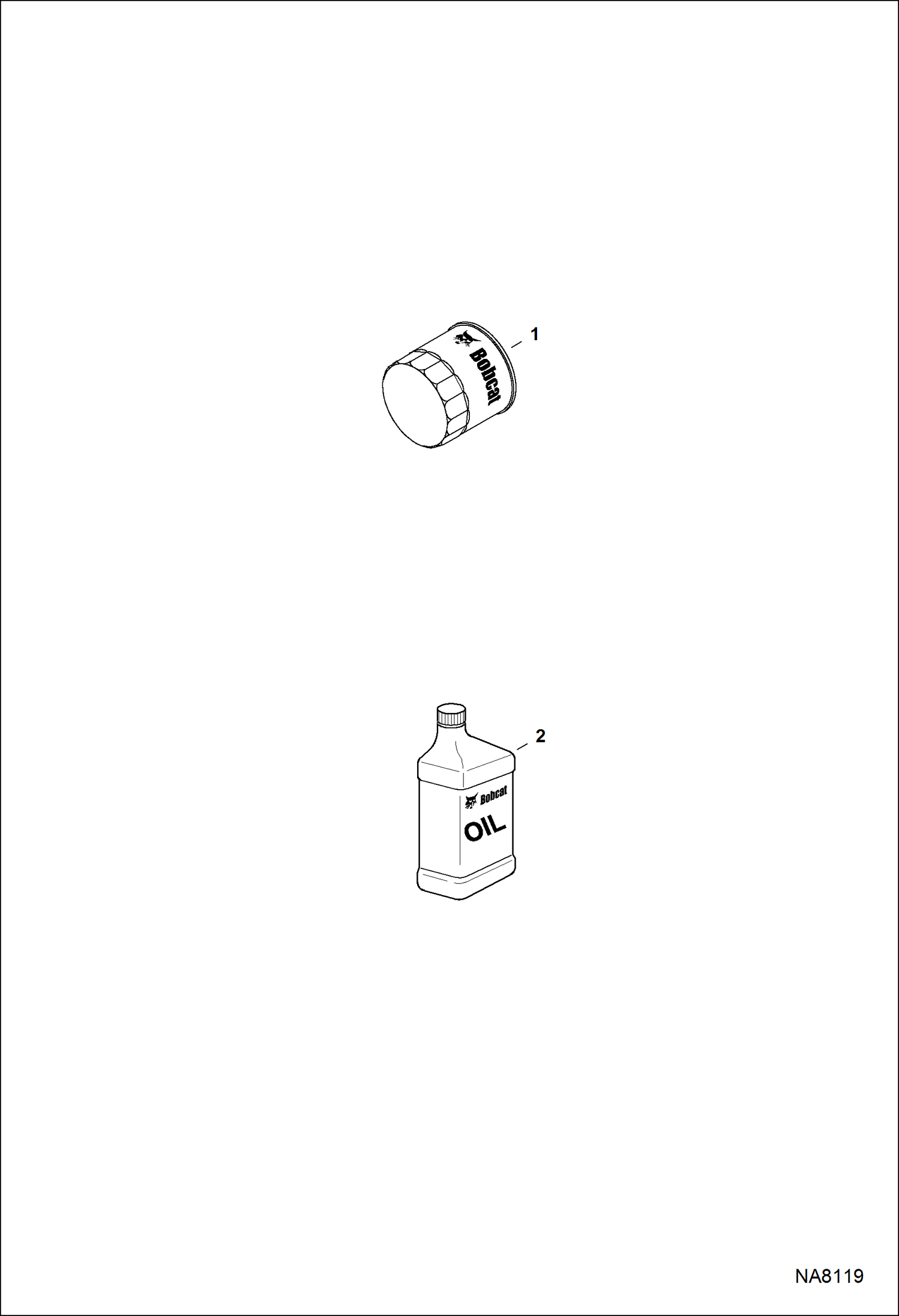 Схема запчастей Bobcat 3600 - SCHEDULED MAINTENANCE ITEMS (Every 100 Hours) MAINTENANCE ITEMS