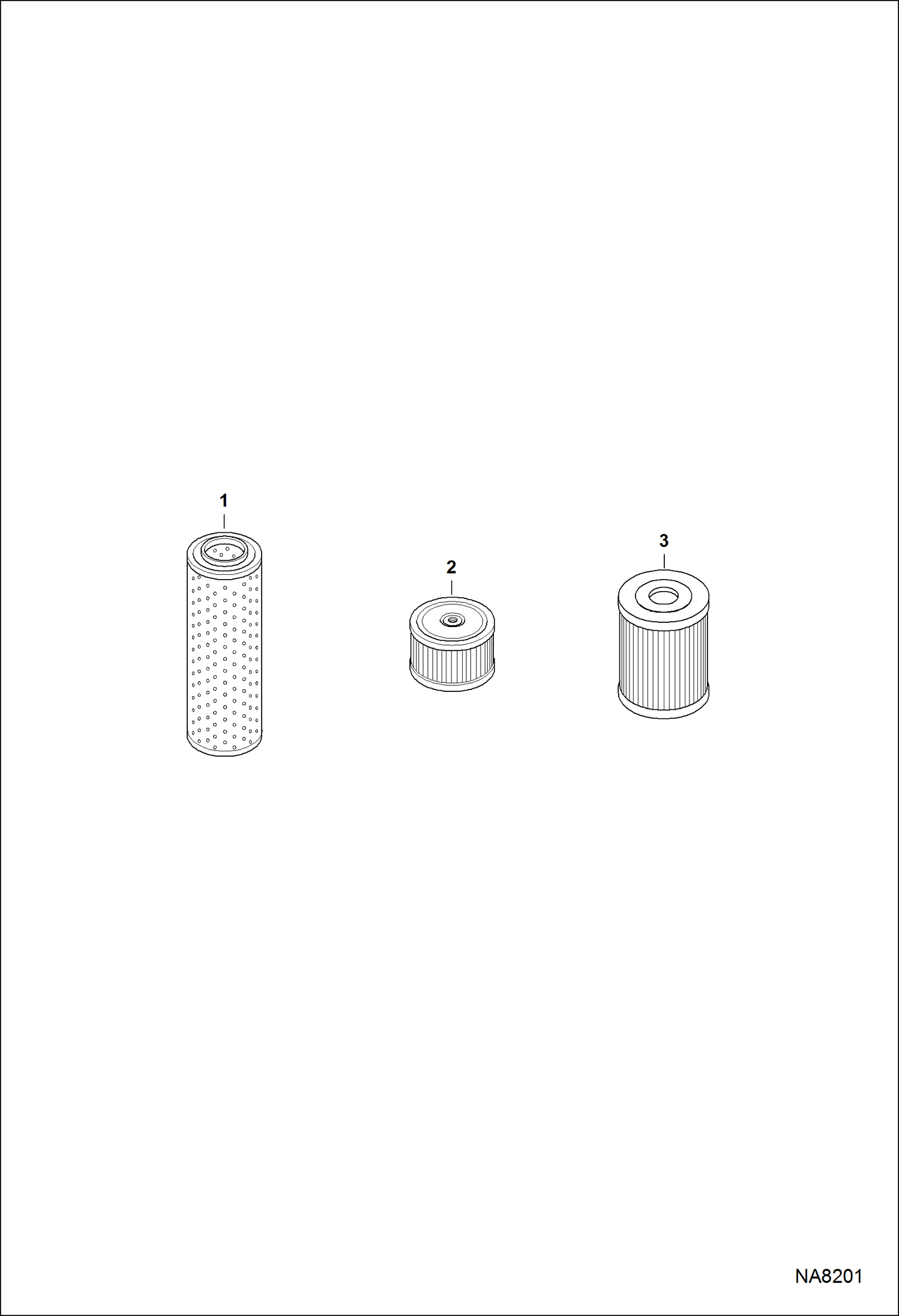 Схема запчастей Bobcat E62 - SCHEDULED MAINTENANCE ITEMS (First 250 Hours) MAINTENANCE ITEMS