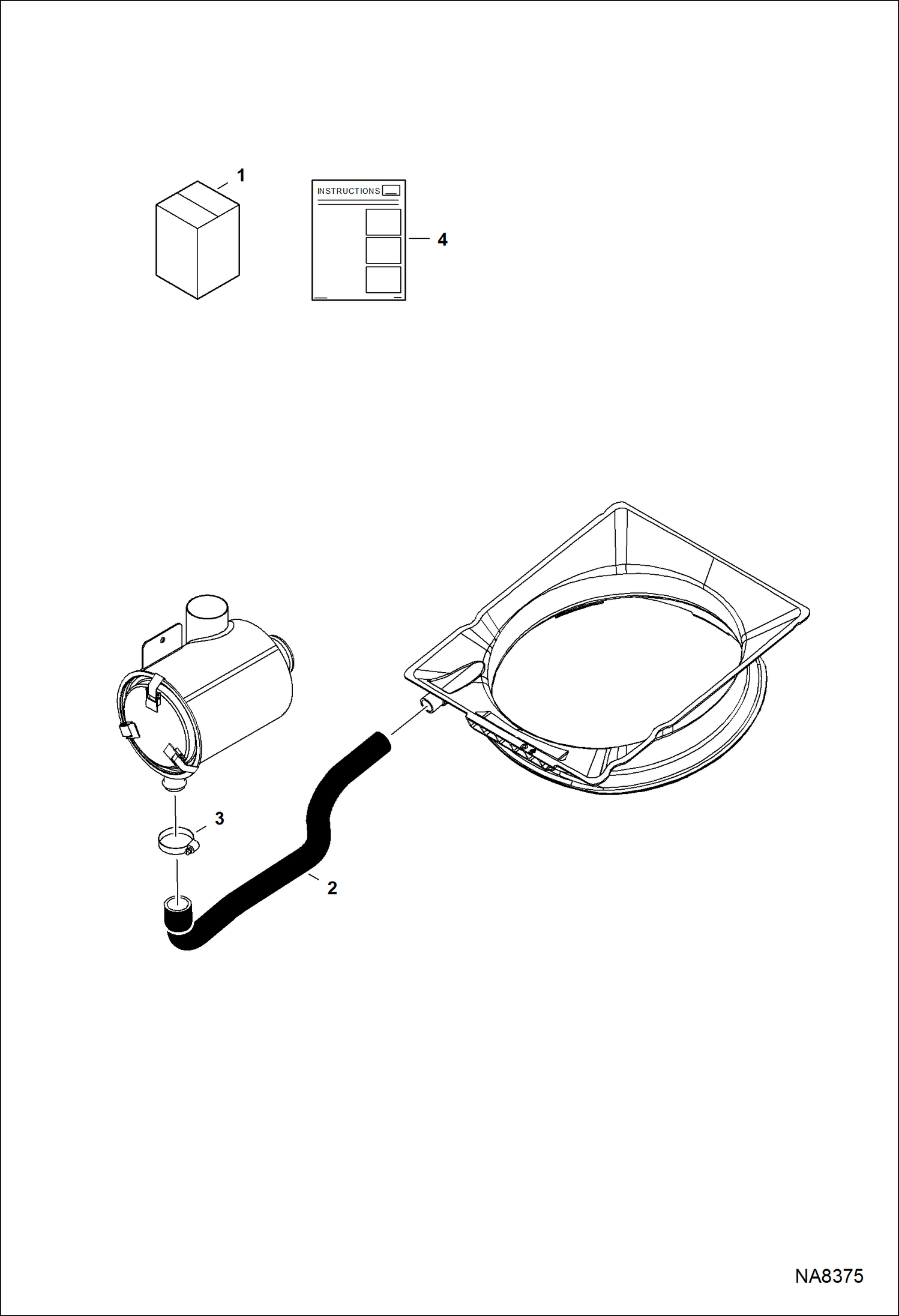 Схема запчастей Bobcat S-Series - ASPIRATION KIT ACCESSORIES & OPTIONS