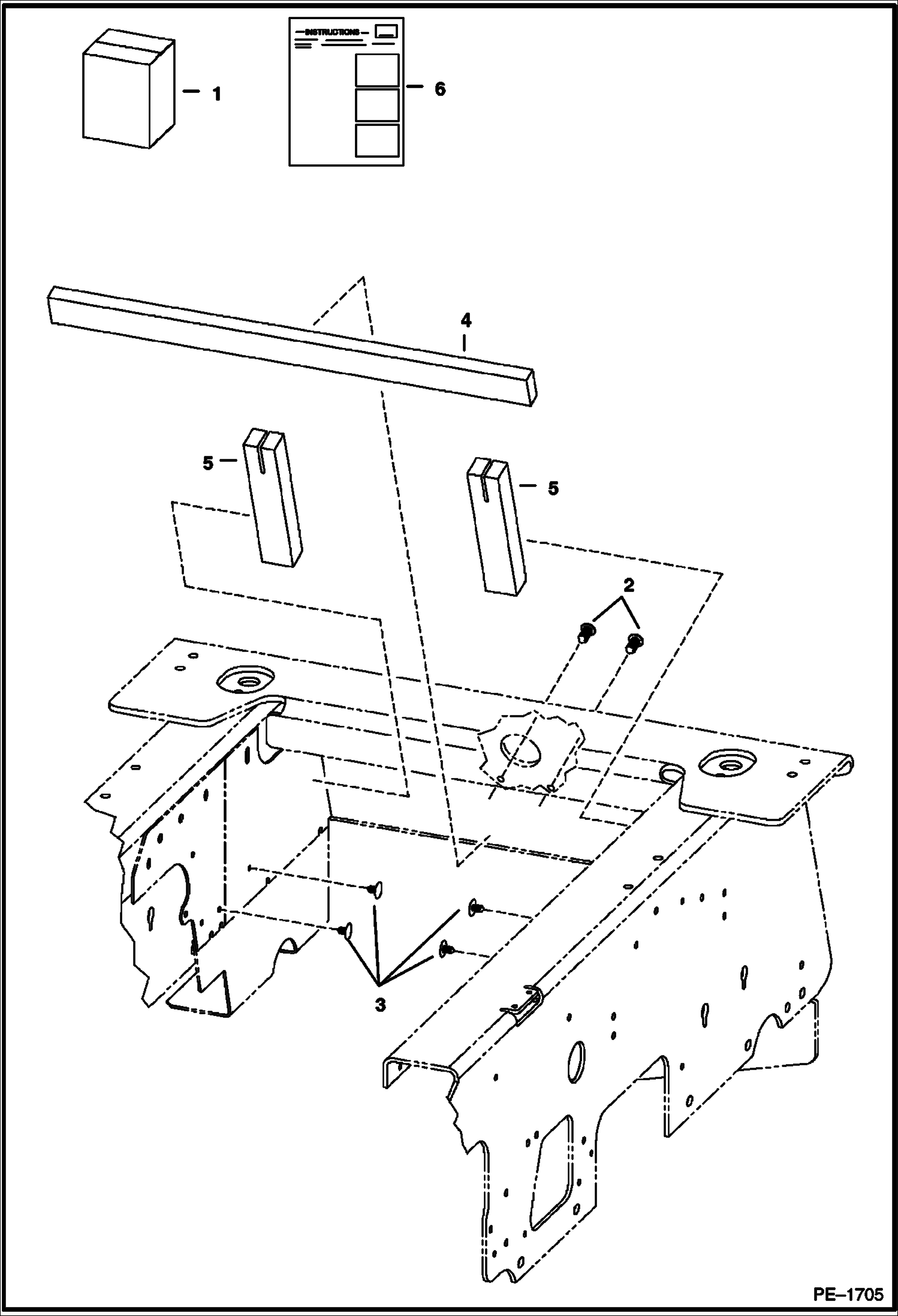 Схема запчастей Bobcat S-Series - SEAL ENCLOSURE KIT ACCESSORIES & OPTIONS