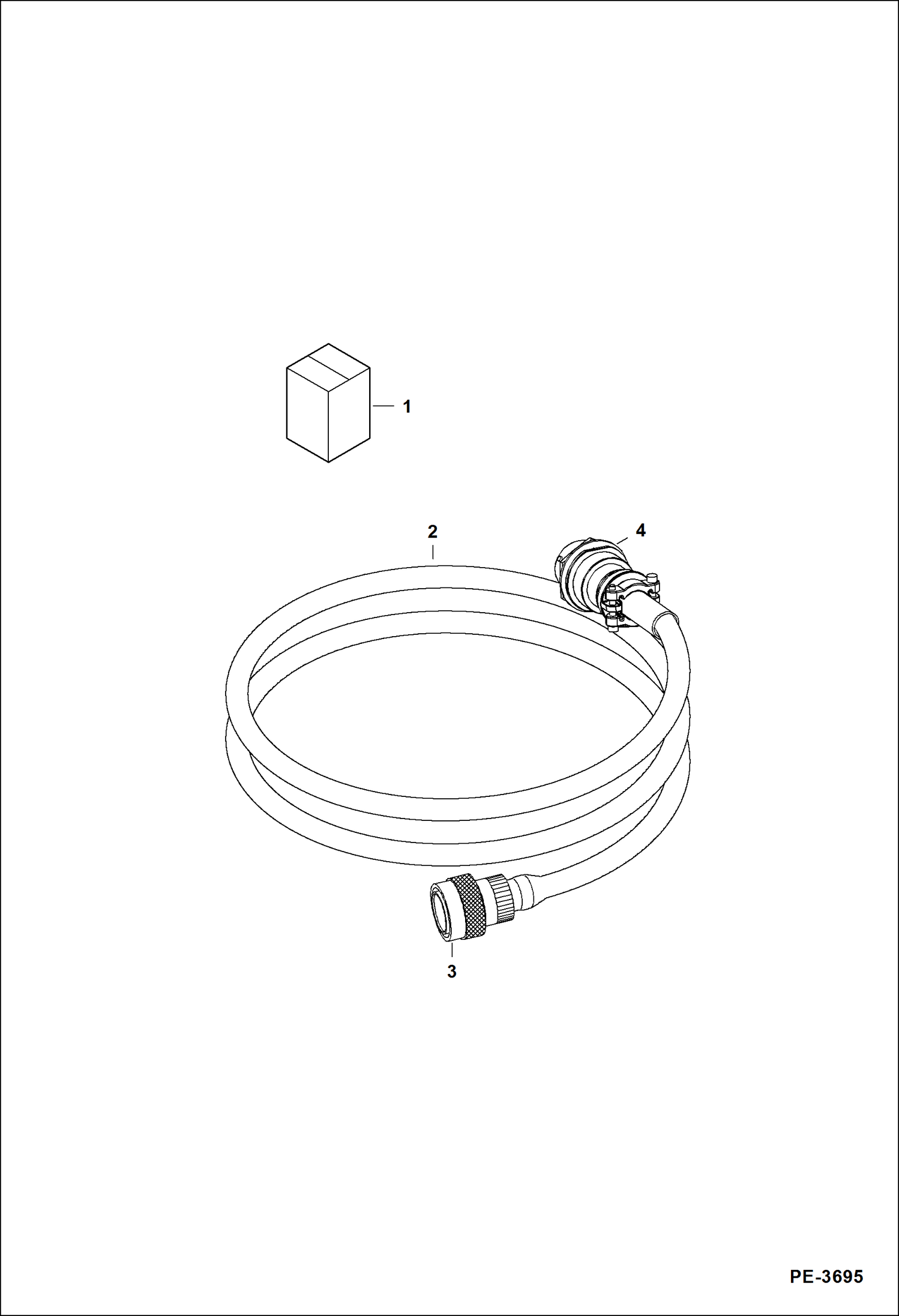 Схема запчастей Bobcat TREE SPADE - TREE SPADE (ACD Conversion Kit) (7 Pin) (For Convertible Tree Spades) Loader