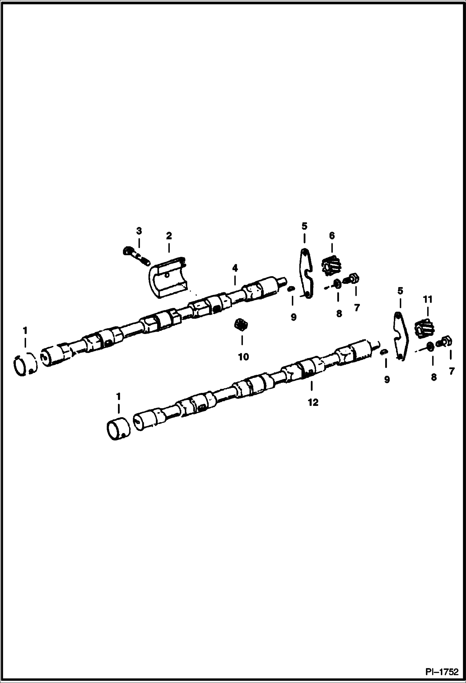 Схема запчастей Bobcat 900s - ENGINE BALANCER POWER UNIT