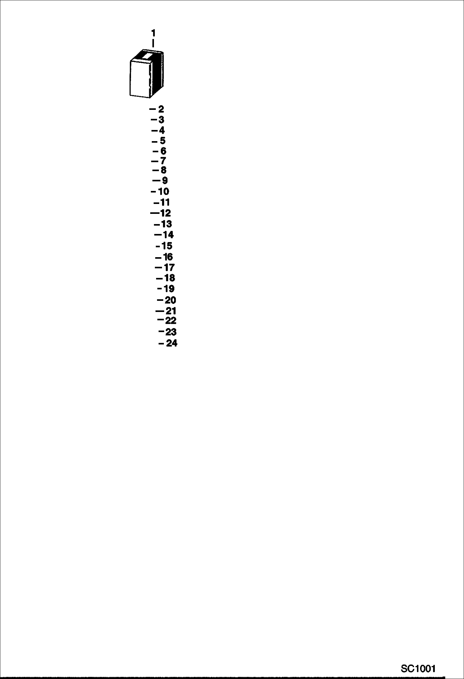 Схема запчастей Bobcat BREAKERS - BREAKER (Boom Circuitry) (1250X) (2500) (Use on 100 504912001 & Above) Экскаваторы