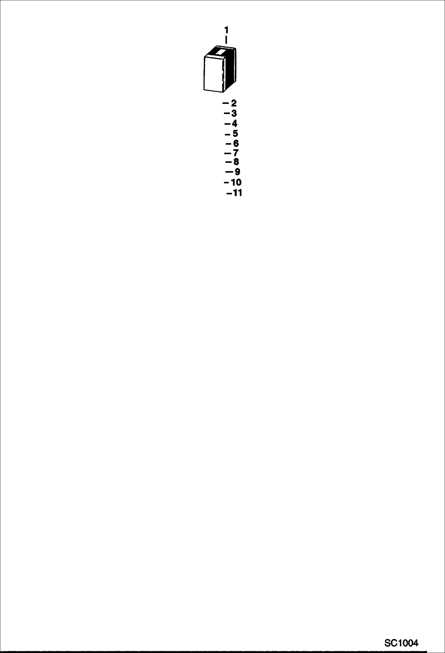 Схема запчастей Bobcat BREAKERS - BREAKER (Electrical Circuitry) (1250X) (2500) (Use on 100 504912001 & Above) Экскаваторы