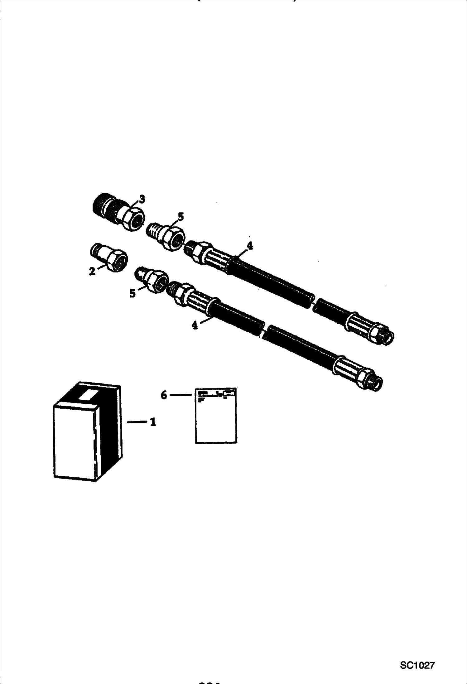 Схема запчастей Bobcat BREAKERS - BREAKER (Boom Kit) (1250X) (Use on 100) Экскаваторы