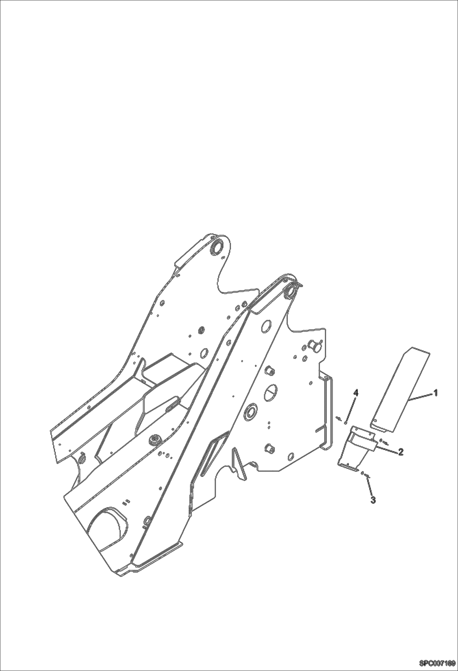Схема запчастей Bobcat T35100SL - WHEEL WEDGE ACCESSORIES & OPTIONS