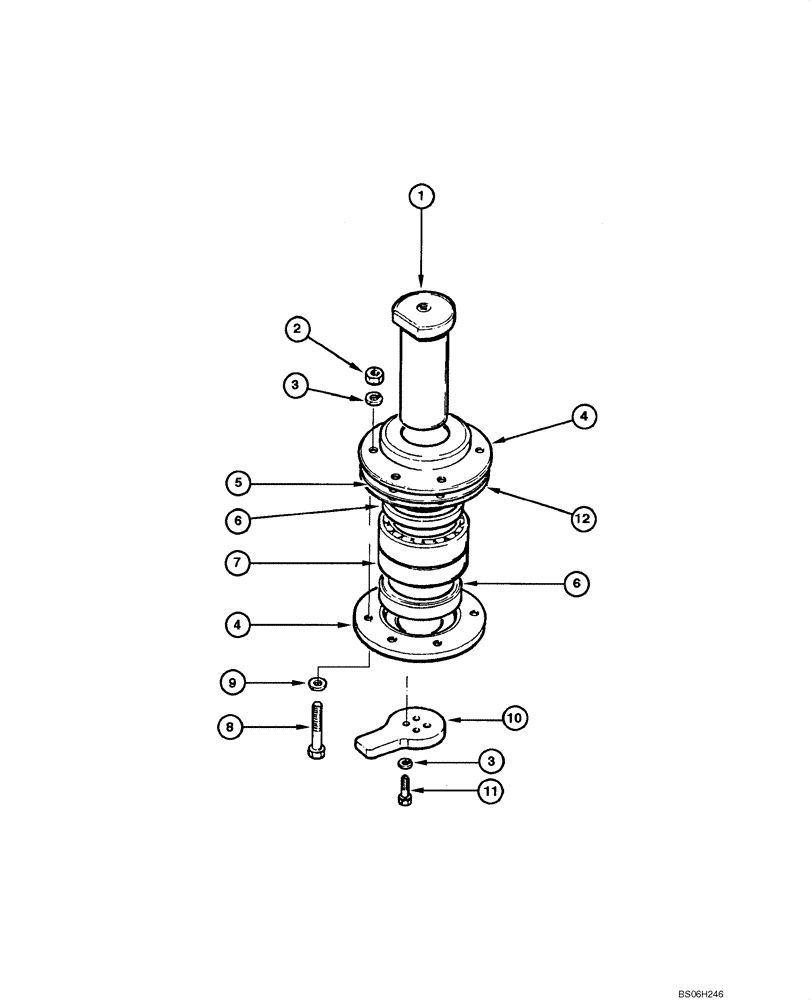 Схема запчастей Case 865 - (09.04[00]) - LINK ASSEMBLY (09) - CHASSIS