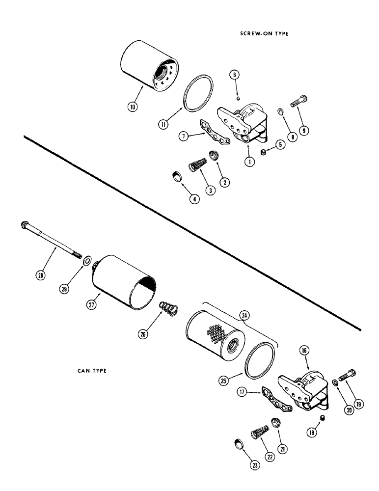 Схема запчастей Case W10B - (037A) - OIL FILTER, (377) SPARK IGNITION ENGINE, SCREW-ON TYPE, FIRST USED ENGINE SERIAL NUMBER 2207574 (02) - ENGINE