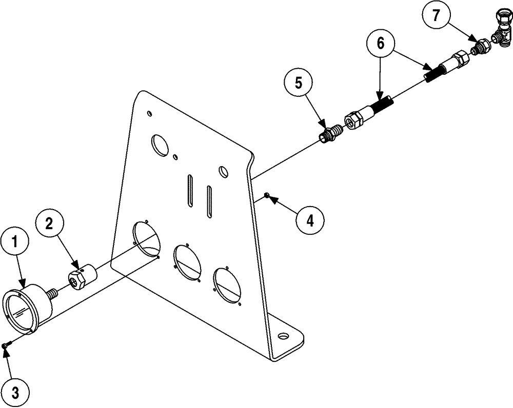 Схема запчастей Case 6010 - (09-24) - GAUGE - DRILL FLUID (89) - TOOLS
