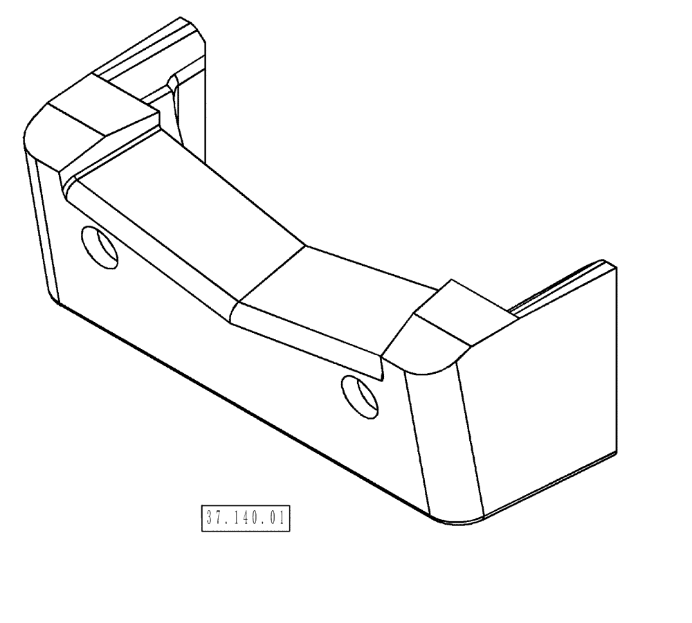 Схема запчастей Case 580SN - (00.000.37) - PICTORIAL INDEX - TOWING HOOKS & BALLASTING (00) - GENERAL & PICTORIAL INDEX