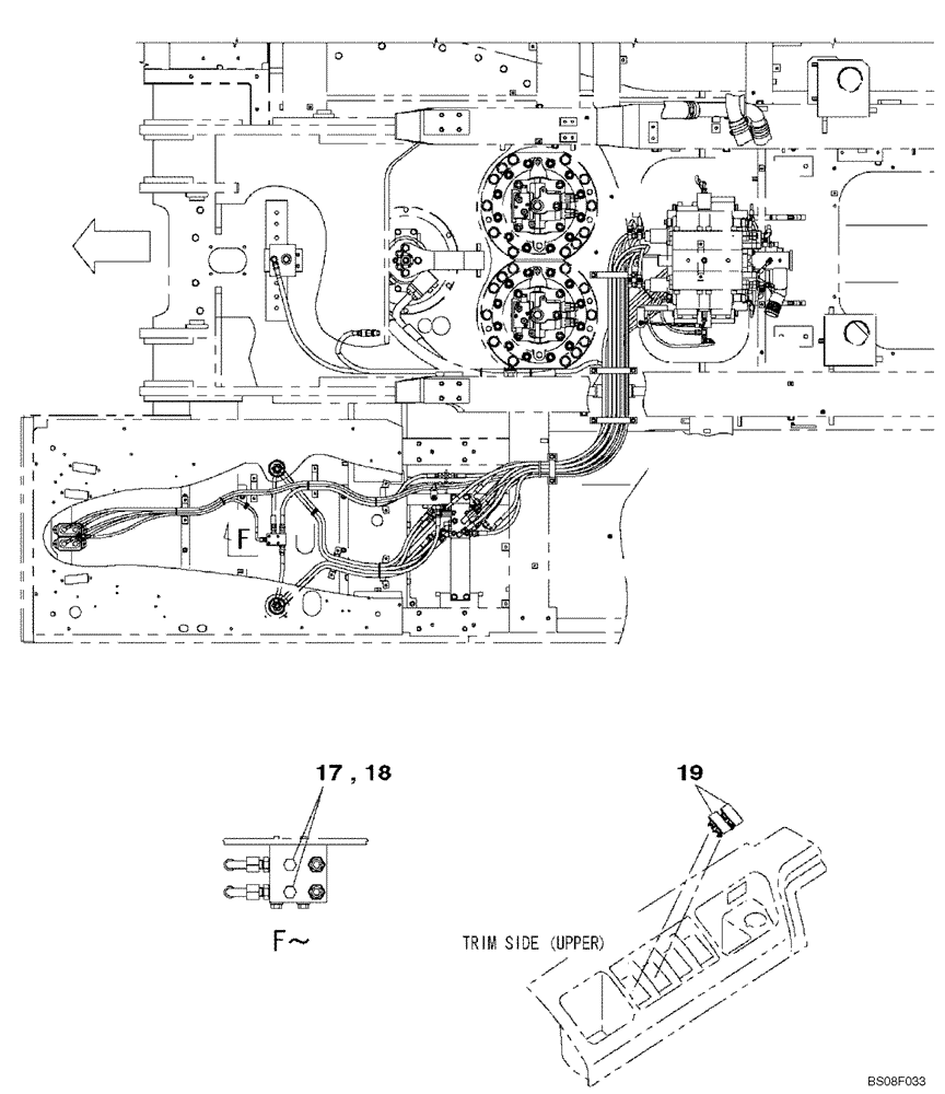 Схема запчастей Case CX800B - (08-31[05]) - HYDRAULIC CIRCUIT - PLUG, BLANK-OFF (STANDARD) (08) - HYDRAULICS